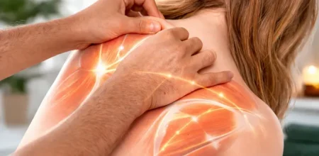 Faszienmassage-Schulter-Behandlung-Saar