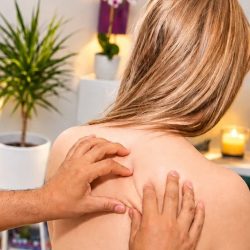 Faszienmassage im Rückenbreich